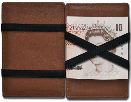 Our Magic Wallets support the 10 pound note